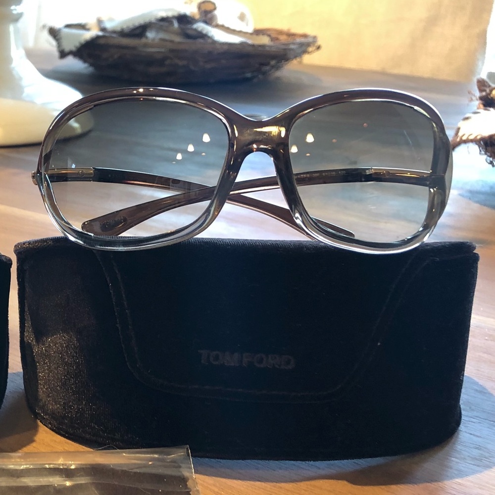 Tom Ford Jennifer brown gradient sunglasses